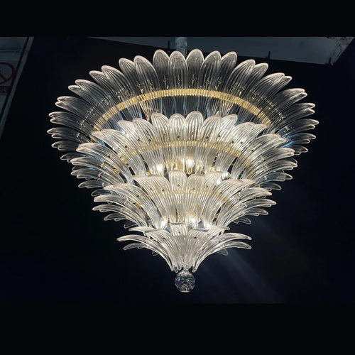 Lustre led moderne style européen avec décoration en cristal - vue 6 sur 9