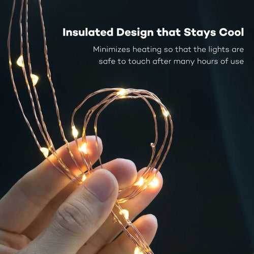 guirlande lumineuse led usb batterie étanche pour fêtes et décorations - vue 3 sur 10
