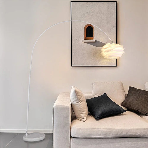 lampadaire en acrylique design pour décoration intérieure élégante - vue 2 sur 17