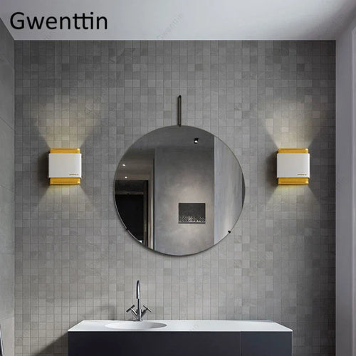 applique murale moderne nordique à led pour intérieur élégant - vue 3 sur 7