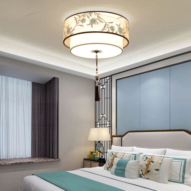 lustre chinois rétro pour un éclairage élégant et chaleureux