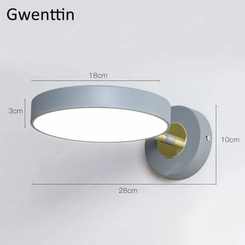 applique murale led moderne pour un éclairage décoratif intérieur - vue 9 sur 11