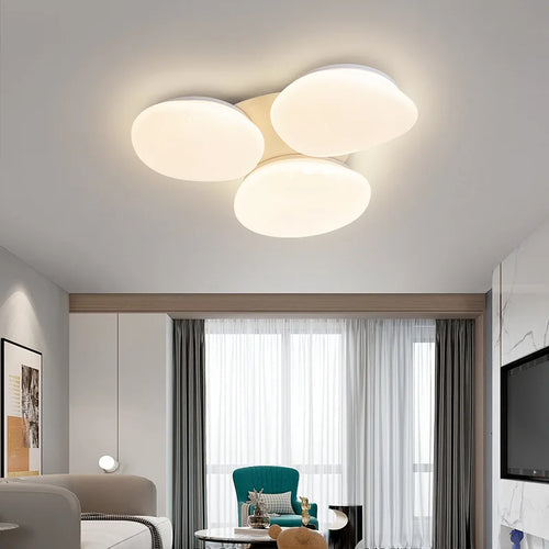 plafonnier led de style nordique avec simplicité créative - vue 2 sur 12