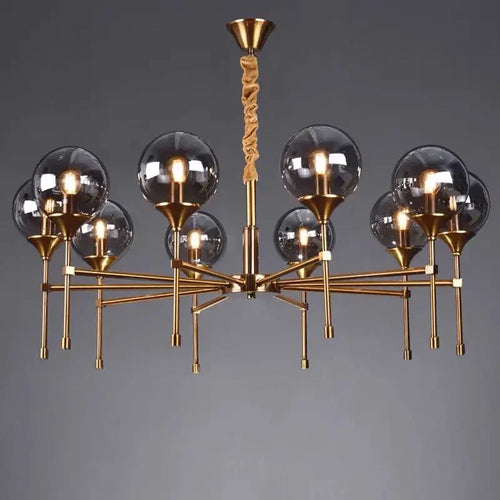 lustre moderne nordique design élégant pour éclairage d'ambiance - vue 2 sur 15