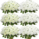 lot de 50 roses artificielles en soie pour décoration et événements festifs