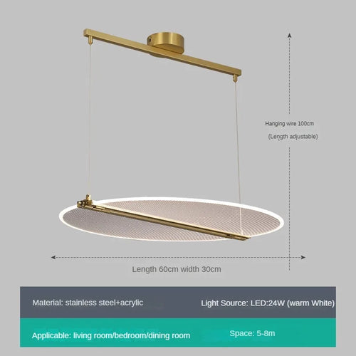 lustre rectangulaire minimaliste créatif à angle réglable - vue 14 sur 13