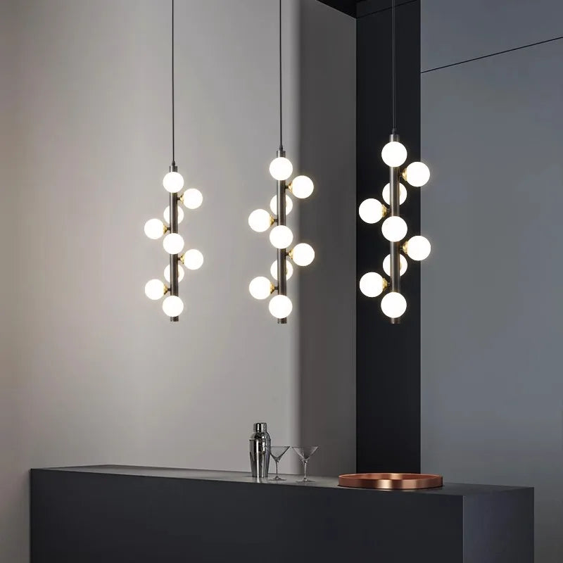 G9 Nordic Modern Led Dining Room Chandelier, Living Room, Kitchen Table, Bedroom, Office Home Decoration Lighting Chandelier - vue 2 sur 12