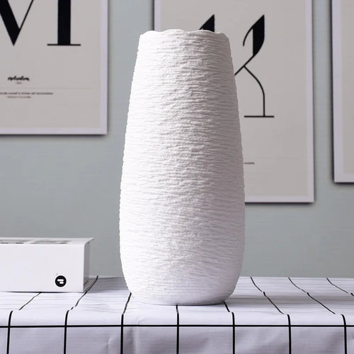 vase en céramique décoratif pour fleurs sèches intérieur maison - vue 5 sur 10