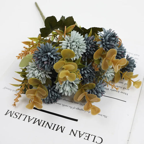 bouquet de fleurs artificielles décoratif pour intérieur et événements - vue 6 sur 25