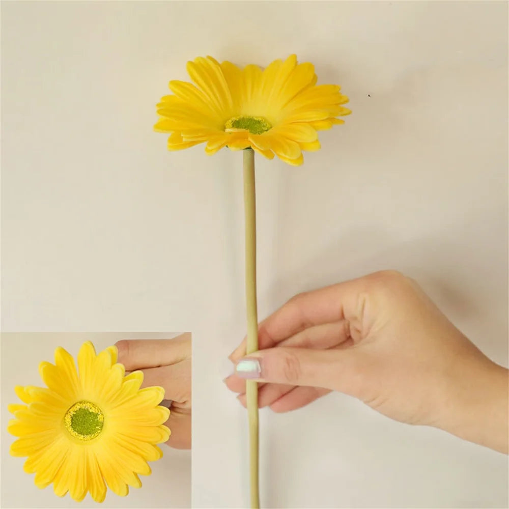 fleur artificielle marguerite decoration pour mariage et interieur - vue 15 sur 16