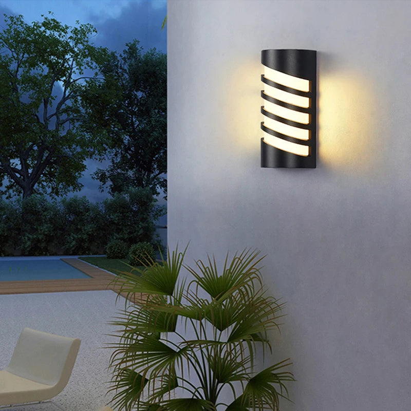 applique murale led résistantes à l'humidité pour décoration extérieure rurale - vue 3 sur 14