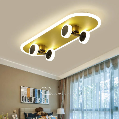 plafonnier scooter boy lampe décorative pour chambre enfant - vue 6 sur 8