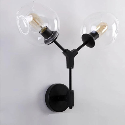 Applique murale fer forgé led bubble - vue 4 sur 12