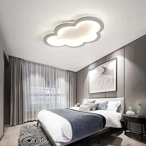 lustre moderne à led pour chambre et balcon - vue 5 sur 6
