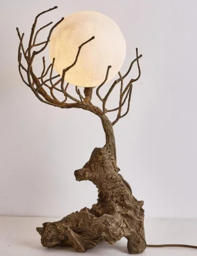 lustre à led vintage en forme de branche décoration unique pour intérieur