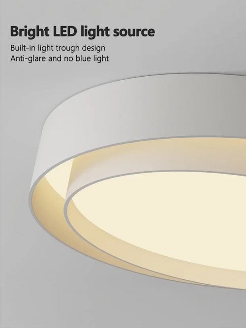lustre moderne design nordique avec éclairage led 2024 - vue 5 sur 12