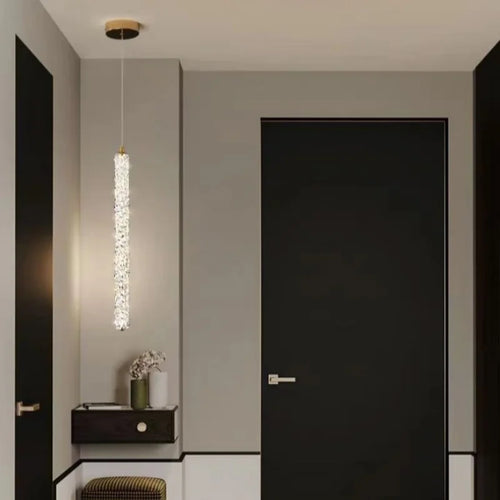 lustre en cristal de luxe pour intérieur moderne et élégant - vue 2 sur 7