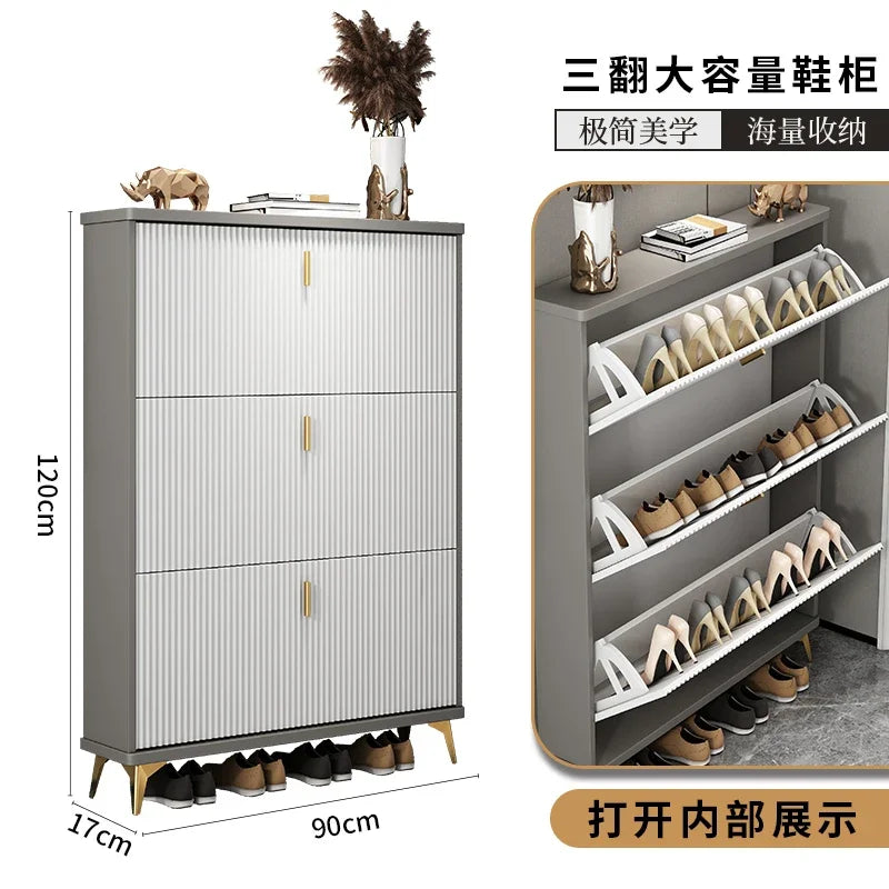 armoire à chaussures moderne multicouches pour un rangement optimal - vue 13 sur 18