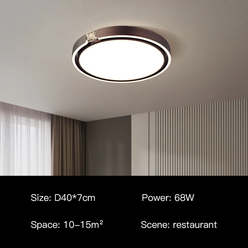 plafonnier moderne à anneau design luxe pour intérieur - vue 11 sur 12