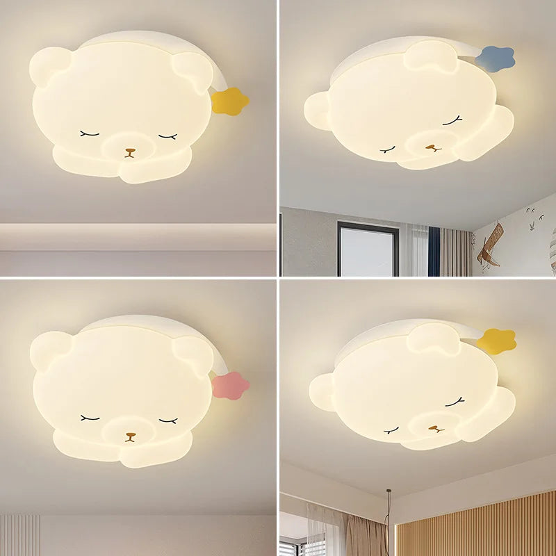 plafonnier adorable bonnet de nuit pour chambre d'enfant décorative - vue 5 sur 13