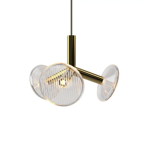 lustre créatif postmoderne en verre pour décoration intérieure - vue 13 sur 14