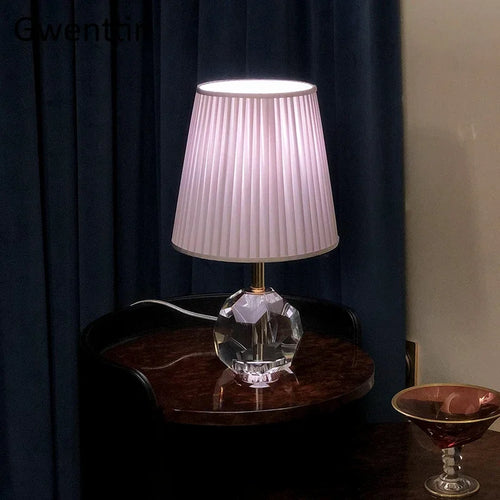 lampe à poser moderne en cristal pour décoration intérieure et éclairage - vue 6 sur 11