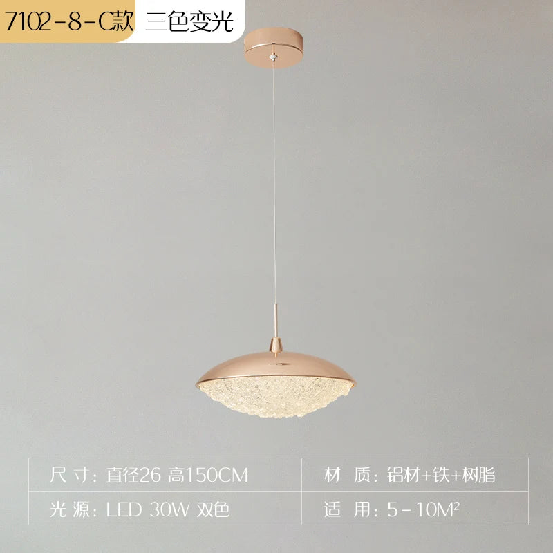 suspension lumineuse pour une ambiance chaleureuse intérieure - vue 7 sur 8