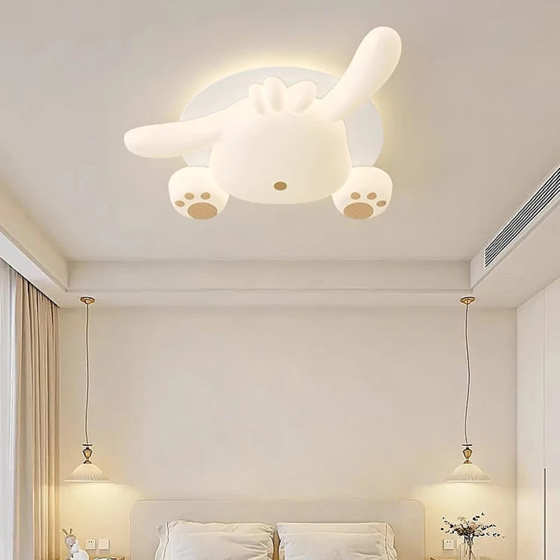 lustre moderne animal pour enfant en forme d'ours avec griffe - vue 3 sur 8