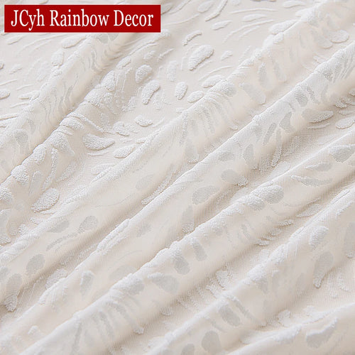 Voilage tulle à motifs décoratifs pour salon chambre - vue 6 sur 7