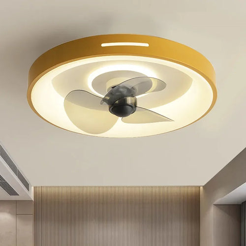 plafonnier intelligent avec ventilateur et télécommande pour enfants - vue 4 sur 9