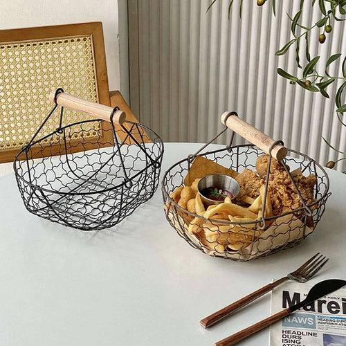 panier créatif de rangement pour œufs et fruits - vue 6 sur 10