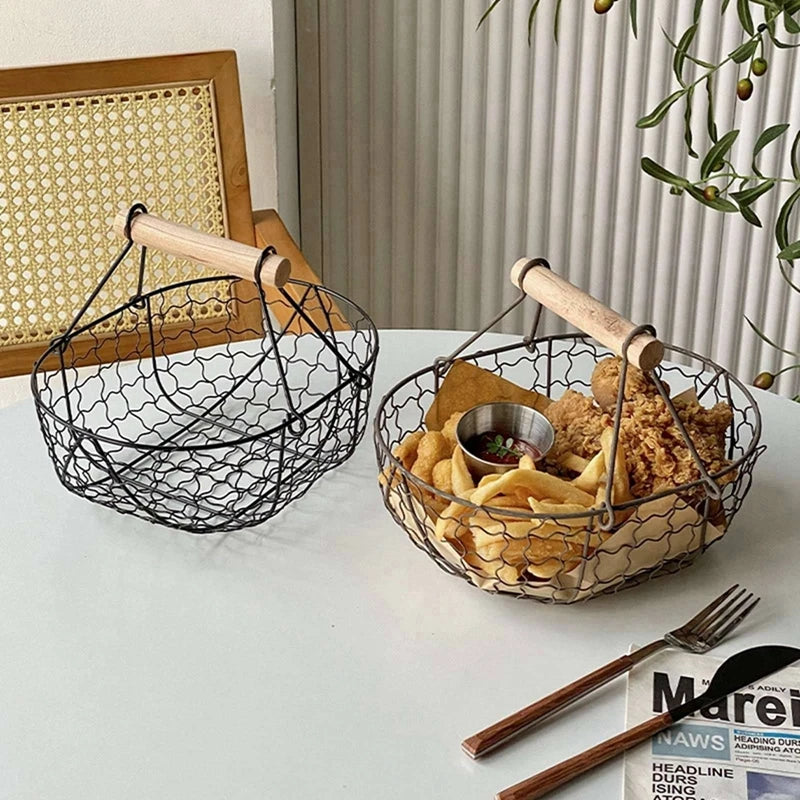 panier créatif de rangement pour œufs et fruits - vue 6 sur 10