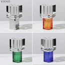 vase en verre cristal transparent pour décoration florale