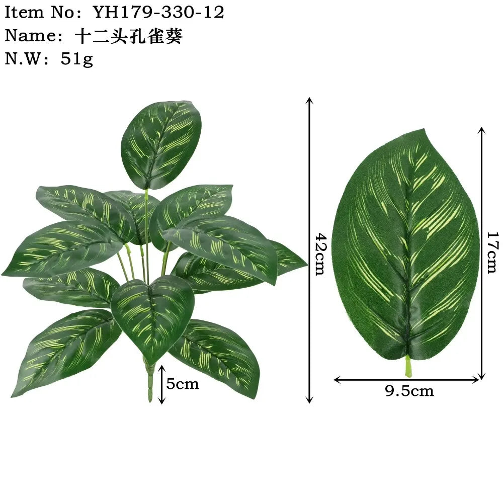 plantes artificielles palmier tropical pour décoration intérieure et extérieure - vue 14 sur 18