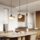 suspension led en pierre naturelle avec cordon réglable
