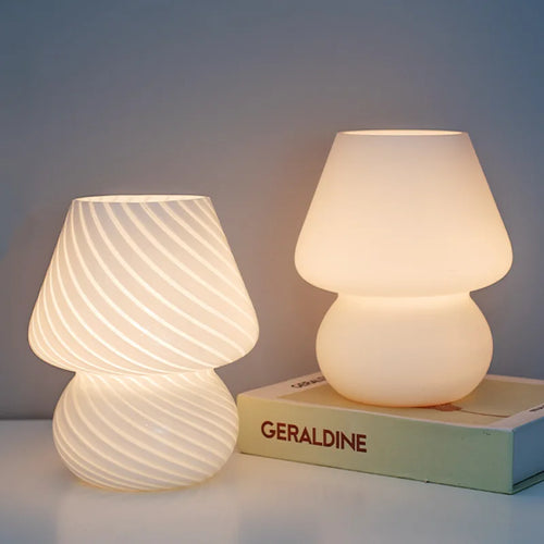 Lampe de bureau LED en verre - vue 2 sur 12