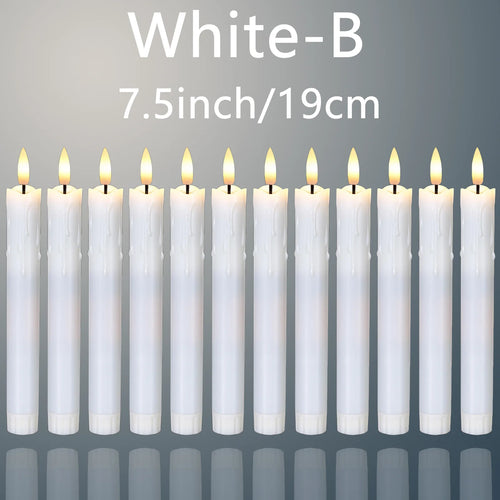 bougies LED décoratives scintillantes pour mariage et Halloween - vue 14 sur 14