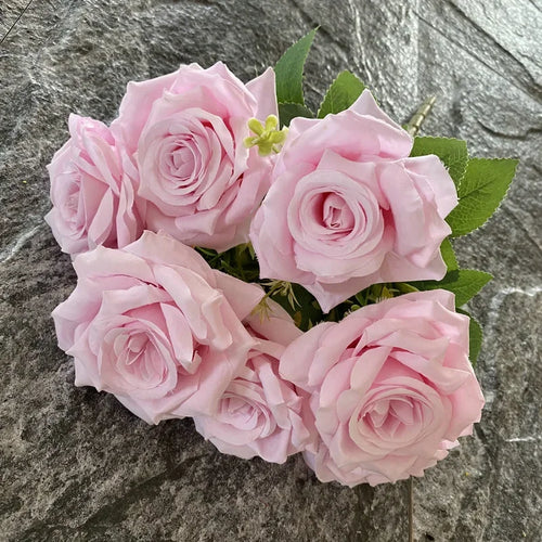 bouquet de roses artificielles décoratives pour événements et salles - vue 8 sur 15