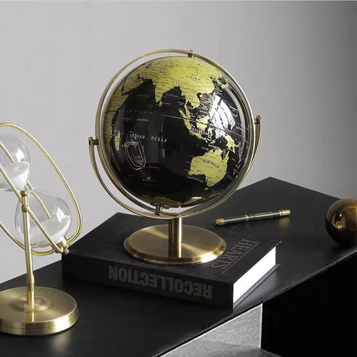 globe terrestre moderne pour décoration et apprentissage géographique - vue 3 sur 10