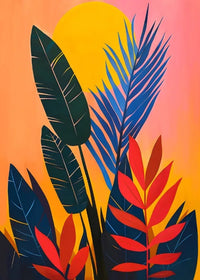 peinture abstraite pour décoration murale esthétique moderne