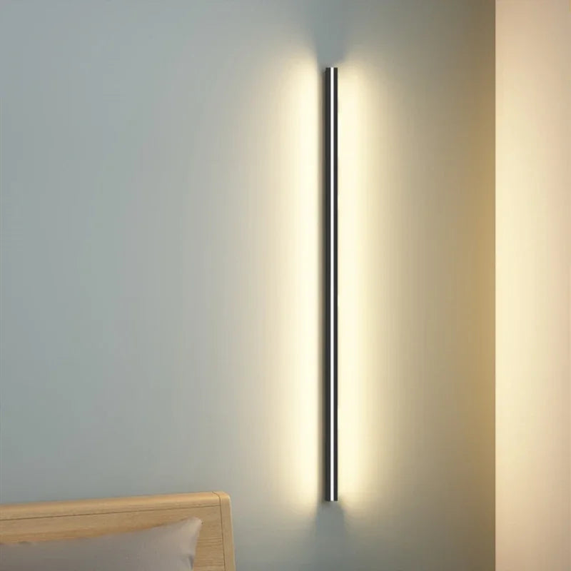 applique murale led moderne avec interrupteur de gradation pour décoration - vue 4 sur 22
