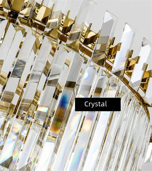 lustre moderne en cristal design haut de gamme pour intérieur élégant - vue 6 sur 6