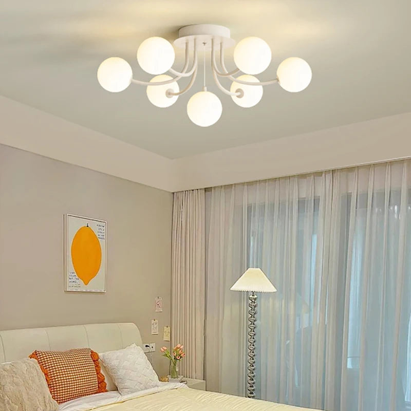 plafonnier led moderne romantique pour décoration intérieure - vue 5 sur 13