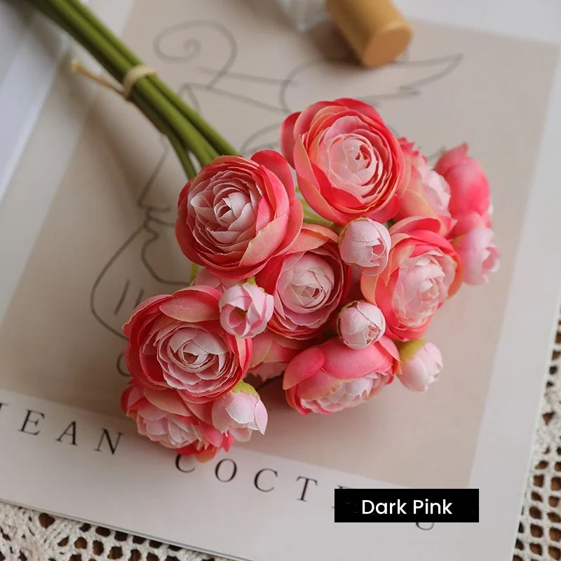 bouquet de fleurs artificielles pour mariage et décoration - vue 7 sur 10