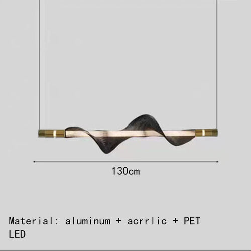 lustre design art déco suspendu pour cuisine et bar - vue 21 sur 22