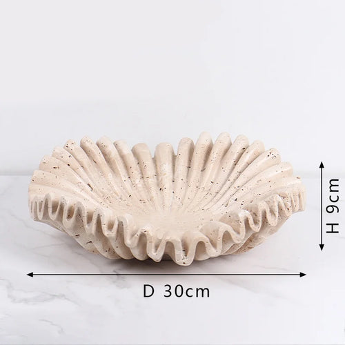 plateau de rangement en marbre style wabi-sabi moderne décor artistique - vue 9 sur 8