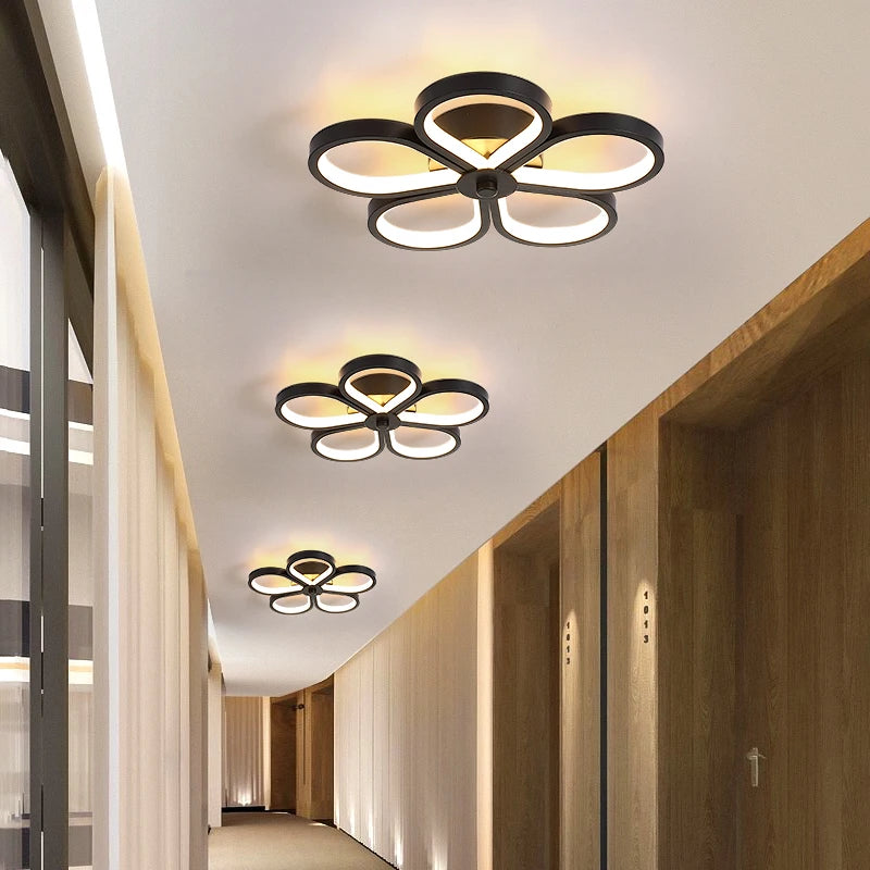 plafonnier led moderne minimaliste pour décoration maison
