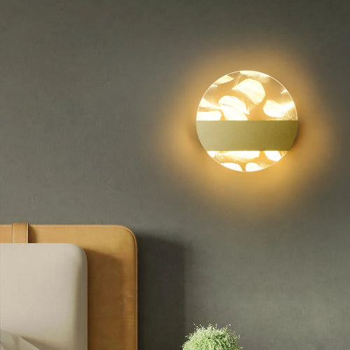 applique murale led de luxe en plumes minimaliste moderne - vue 4 sur 10