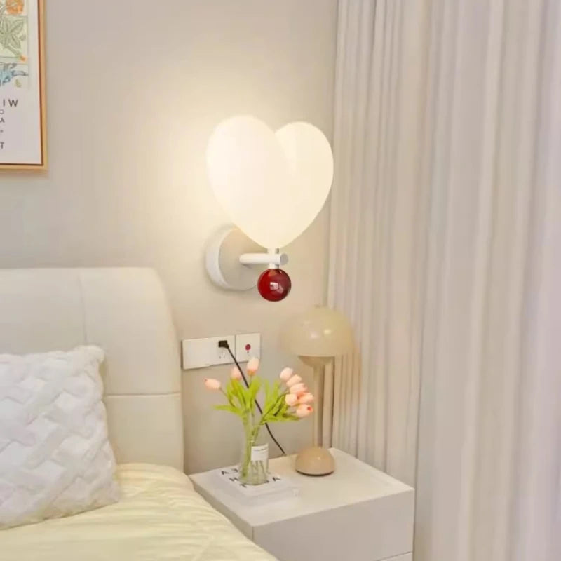 applique murale moderne en forme de cœur pour chambre d'enfant - vue 3 sur 22
