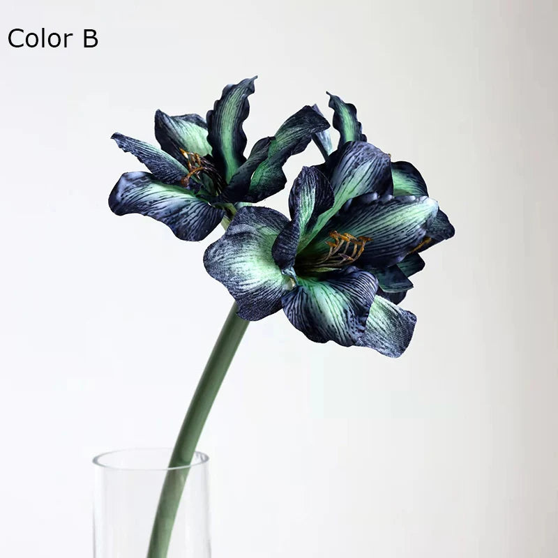 fleur artificielle clivia miniata pour décoration mariage et centre de table - vue 8 sur 10